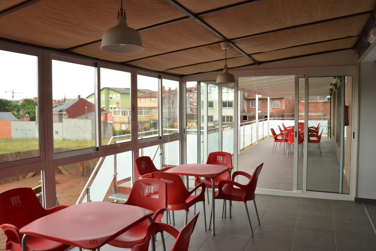 Albergue Alfonso II Melide Exterior foto